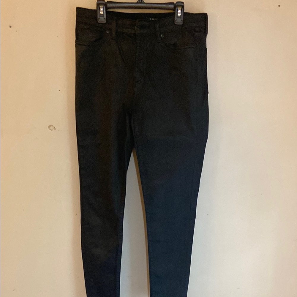 Black Skinny Jeans leather